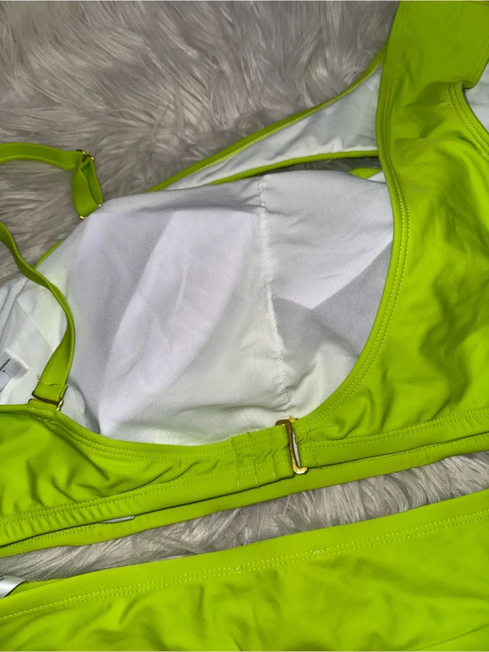 Gabi Fresh Swim x ELOQUII Cutout‎ One Shoulder Bikini